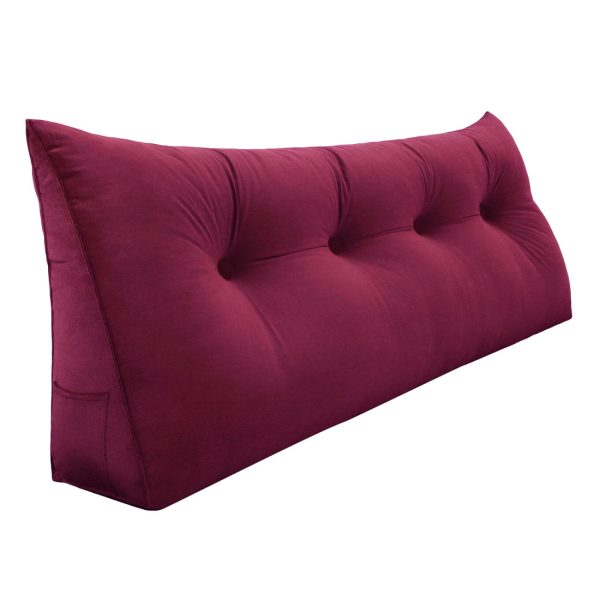 Backrest pillow 47inch wine