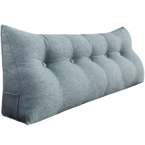 Reading pillow 59inch gray