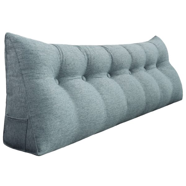 Reading pillow 71inch gray