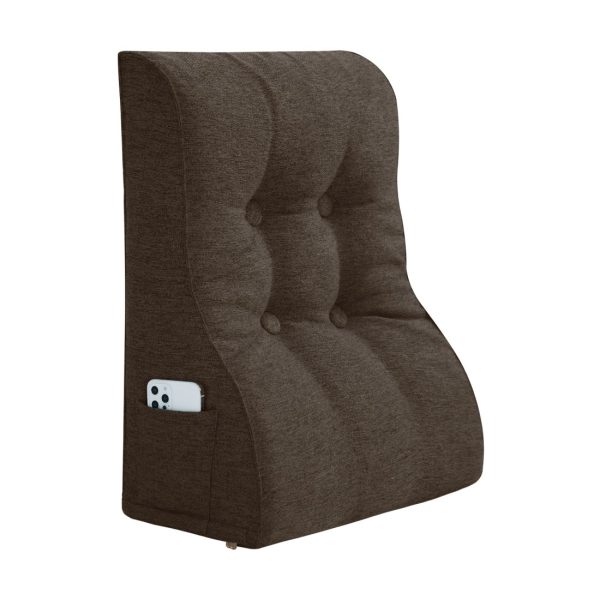 backrest button brown