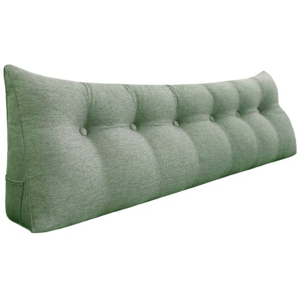 backrest pillow 72inch green sage