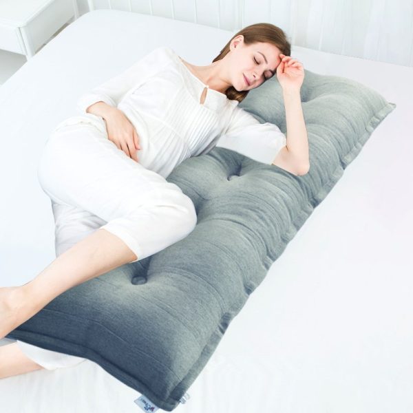 backrest pillow grey