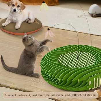3d felt donut pet bed 4856