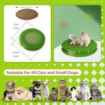 3d felt donut pet bed 4859