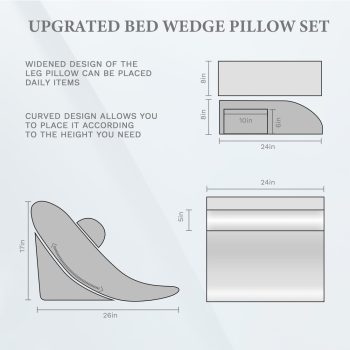 adjustable wedge pillow cushion 5942