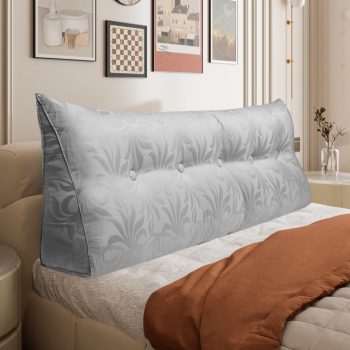 bed wedge pillow cushion grey 5838
