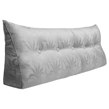 bed wedge pillow cushion grey 5841