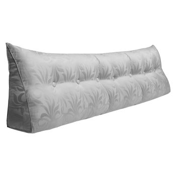 bed wedge pillow cushion grey 5843