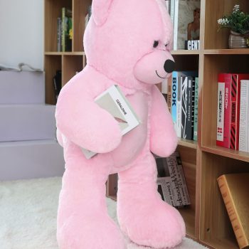 big teddy bear 3foot pink 5223