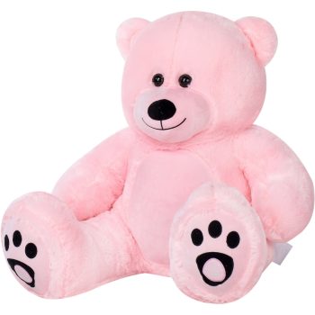 big teddy bear 3foot pink 5230