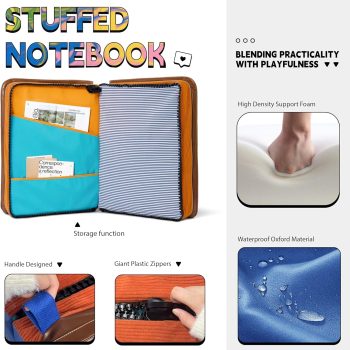 book shaped floor pillow cushion 5367