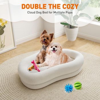 cloud shaped dog cat bed 4958