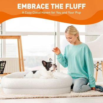 cloud shaped dog cat bed 4959
