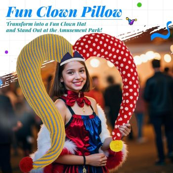 clown pillow 4874