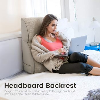 comfort backrest reading pillow 5698
