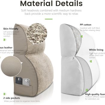 comfort backrest reading pillow 5701