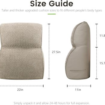 comfort backrest reading pillow 5702