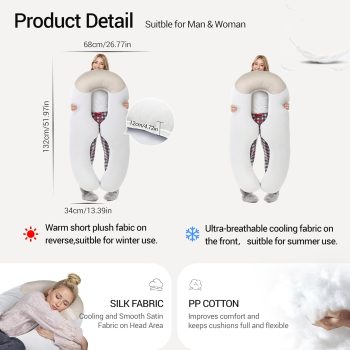 comfort body pillow cushion 5104