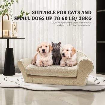 comfortable pet couch bed 5861