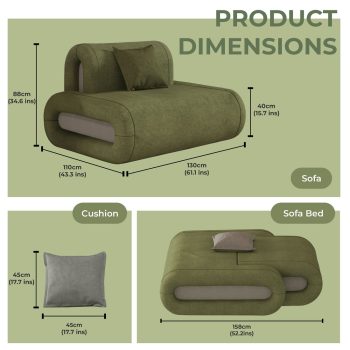 convertible floor sofa 5000