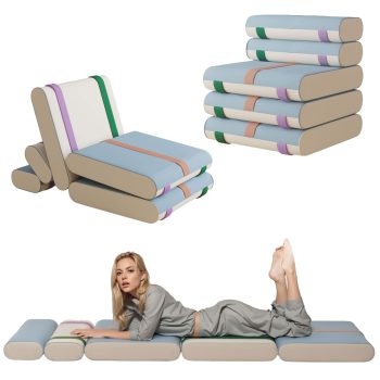 Multi-functional Creative Seat Cushion Folding Floor Bed