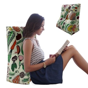 curve reading bed sitting pillow 5485