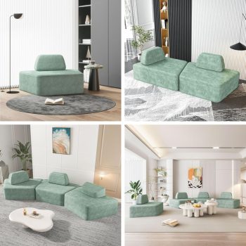 curved sectional sofa 5402