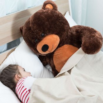 daney teddy bear 3foot dark brown 5155