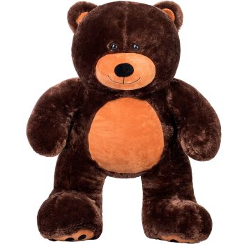 daney teddy bear 3foot dark brown 5168