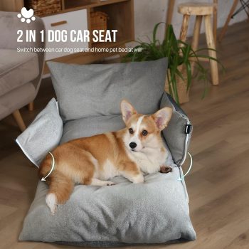 dog car seat with storage 5589