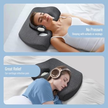 ear piercing pillow whith holes 5516