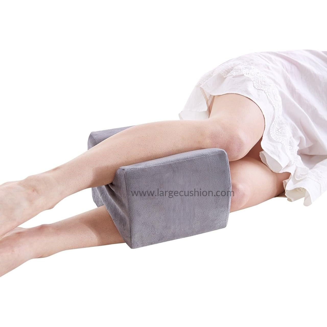 Ergonomic Leg Pillow for Sciatica, Back & Hip Pain Relief 2 Ergonomic Leg Pillow for Sciatica, Back & Hip Pain Relief - Image 2