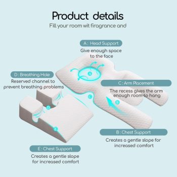 face down pillow cushion 6027