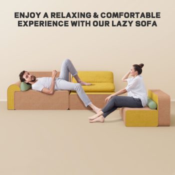 floor couch set ottoman bolster 4808