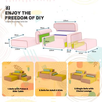 floor couch set ottoman bolster 4813