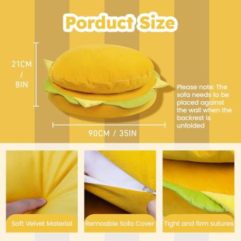 floor sofa funny plush couch 4975