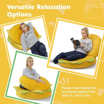 floor sofa funny plush couch 4976