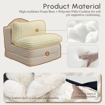 folding floor sofa bed 6014