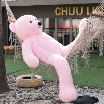 giant teddy bear 6foot pink 5191