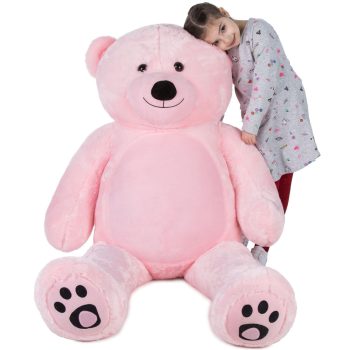 giant teddy bear 6foot pink 5195