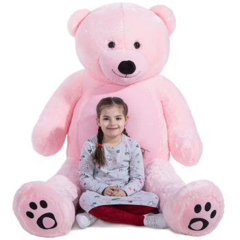 giant teddy bear 6foot pink 5206