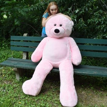 giant teddy bear 6foot pink 5210