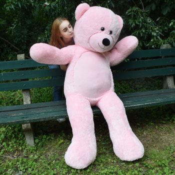 giant teddy bear 6foot pink 5212