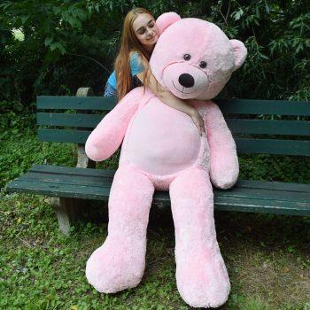 giant teddy bear 6foot pink 5214