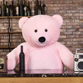 giant teddy bear 6foot pink 5216