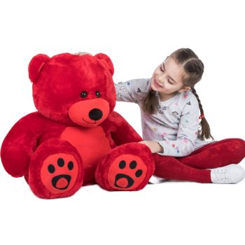 giant teddy bear soft bear red 5321