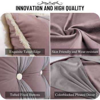 headboard backrest pillow pink 4886