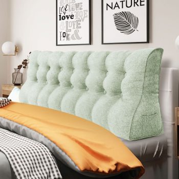 headboard pillow large wedge bolster 5540