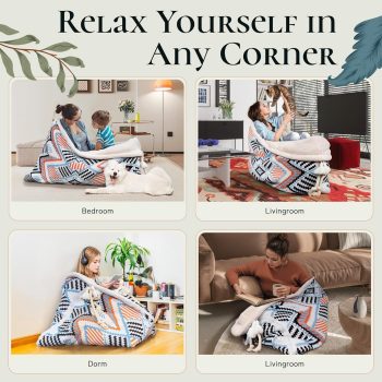 human dog bed floor cushion 5471