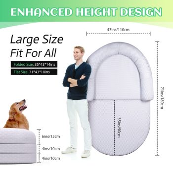 human dog bed 5723